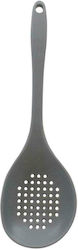 Tablecraft Shallow Silicone Colander Kitchen Spoon Gray