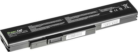 Green Cell Compatible Laptop Battery for MSI Akoya A6400 CR640 CX640 with 4400mAh