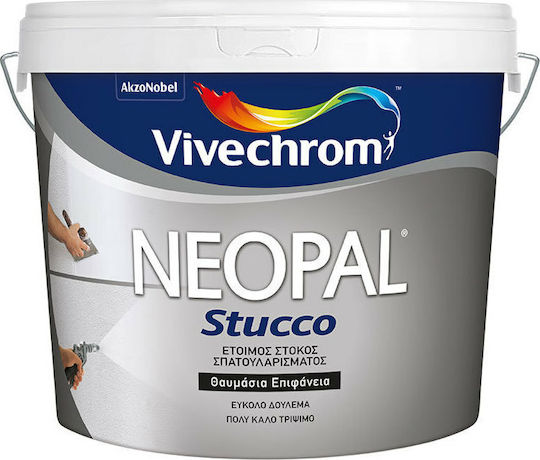 Vivechrom Neopal Stucco General Purpose Filler Ready-Made White 18kg