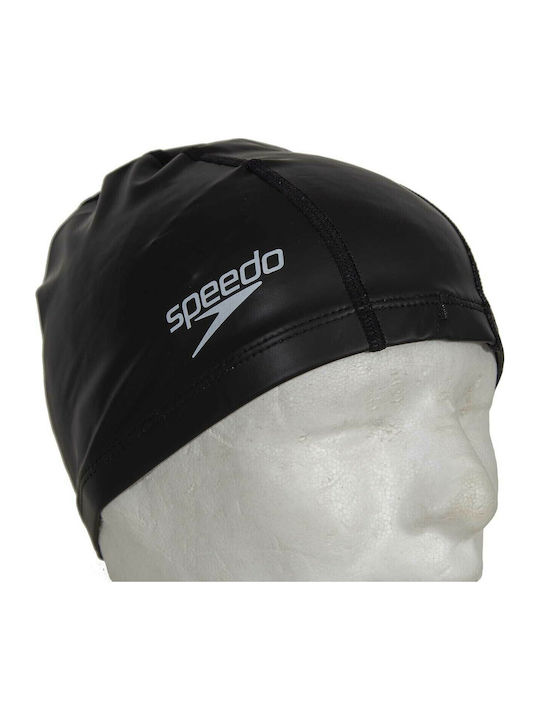 Speedo Pace Polyester Adults Swimming Cap Black