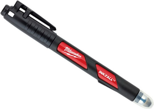 Milwaukee Inkzall Μαρκαδόρος Σχεδίου Μαύρος 1mm