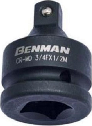 Benman Adapter Pneumatic with Socket 1'' and Output 3/4''