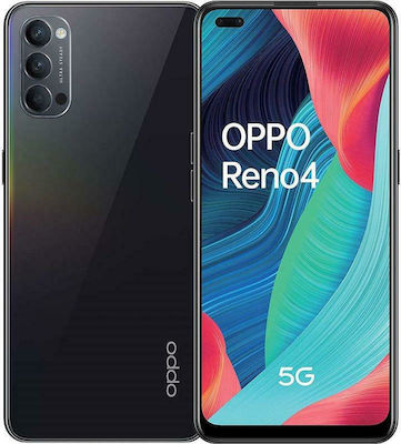 Oppo Reno 4 5G Две SIM карти (8GB/128GB) Черен