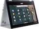 Acer Chromebook Spin CP311-2H-C679 11.6" IPS Touchscreen (Celeron Dual Core-N4000/4GB/32GB Flash Storage/Chrome OS) (US Keyboard)