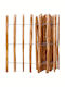 vidaXL Bamboo Fencing from Hazel wood with Whole Wood 90x500cm