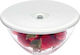 Status Container Cover made of Plastic 21cm in White Color 177061 1pcs