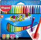 Maped Color'Peps PlastiClean Set von Buntstiften mit 18 Farben 862012