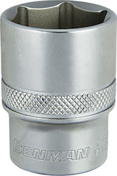 Benman Socket Hex with Square Drive 1/2" Diameter 10mm