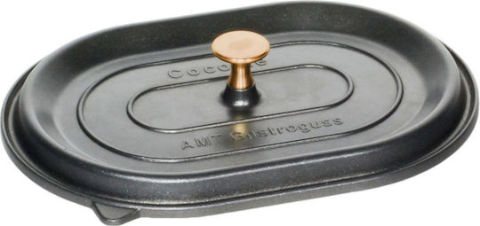 AMT Gastroguss La Cocotte Capac pentru cuptor olandez Metalic 32cm 13222