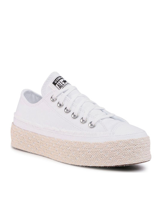 Converse Εσπαντρίγιες Λευκές