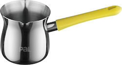 Pal Coffee Pot made of Stainless Steel Titanium Νo 8 Yellow 250ml