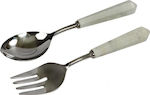 InTheBox Metallic Serving Utensil Set Marmo 2pcs