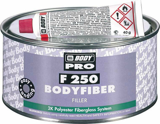 HB Body Bodyfiber F250 Allzweckspachtel mit Glasfasern Grün 750gr
