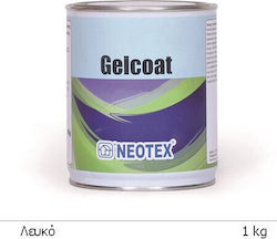 Neotex Topcoat Πολυεστερικό Χρώμα 1kg 1lt White