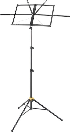 Hercules BS050B Αναλόγιο Μουσικής Ύψους 53-120cm Μαύρο με Τσάντα Μεταφοράς