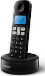 Philips D161 Cordless Phone with Speaker Black