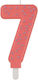 Legami Milano Candle Happy Number 7 Pink