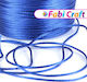 Fabi Κορδόνι Σατέν Μπλε 2mm x 50m