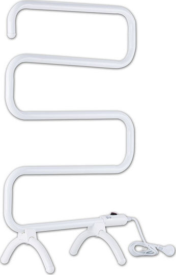 Herzberg Electric Towel Rail 100W 92x56cm White