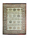 Eurofil 1177 Rug Rectangular Heatset Antique Cream-Cherry Antique Cream Cherry