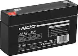 NOD LAB 6V-1.3AH Батерия UPS 6V 1.3Ah NOD LAB 6V-1.3AH Батерия UPS 6V 1.3Ah
