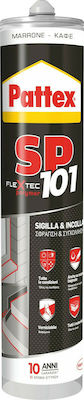 Pattex SP101 Silicon Acrilic pentru lemn Maro 280ml