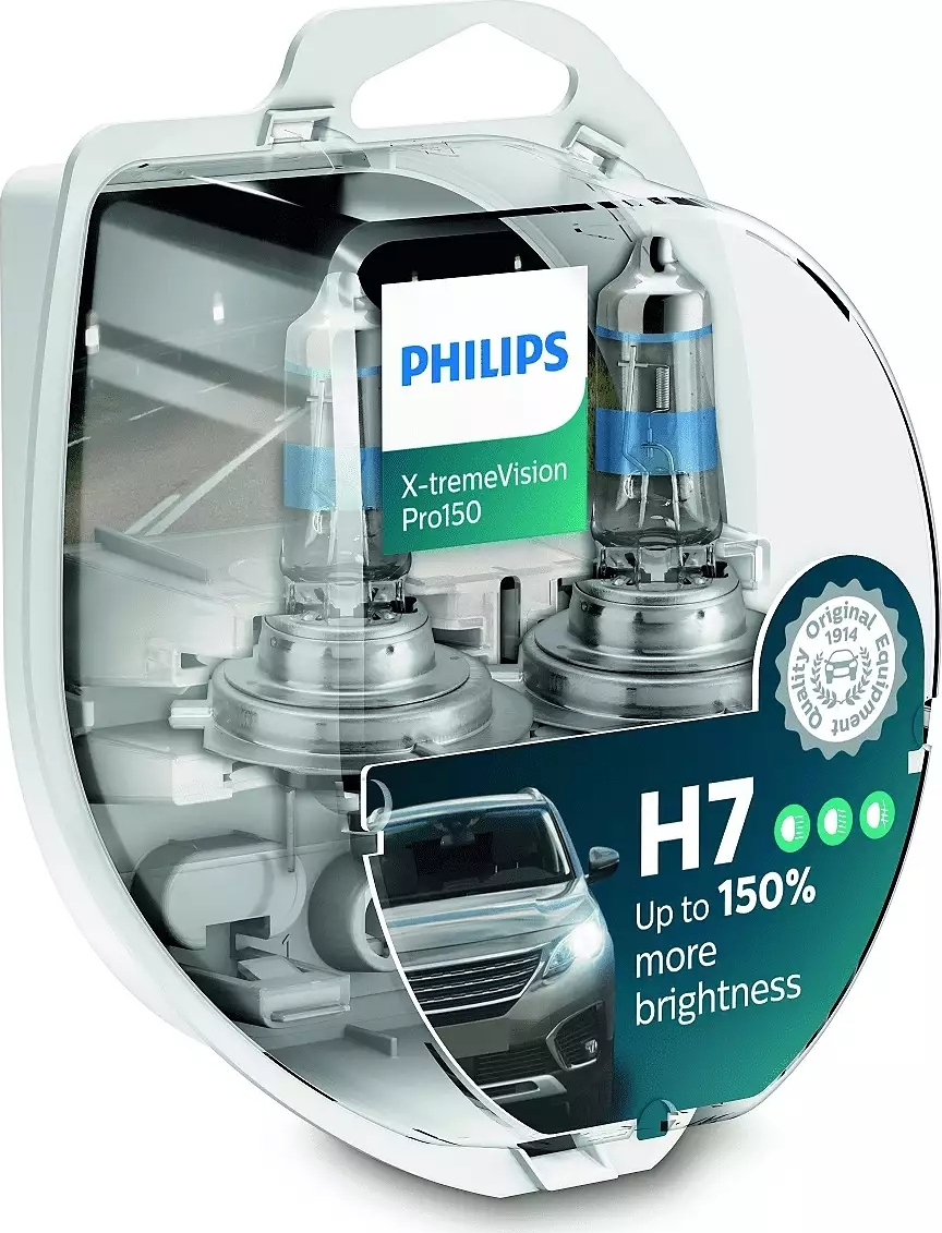 Philips Λάμπες Αυτοκινήτου WhiteVision Ultra H7 Αλογόνου 4200K