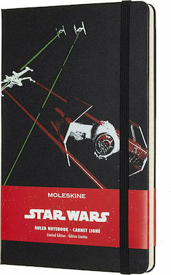 Moleskine Caiet cu Elastic Negru