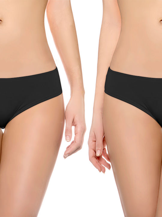 Walk Bamboo Damen Slip 2Pack Schwarz W2031-0202 | Skroutz Germany