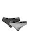 Walk Herren Slips Grey 2Packung