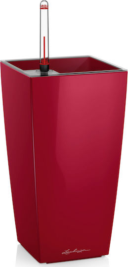 Lechuza Maxi Cubi Self-watering Pot Plastic 14x14x26cm.