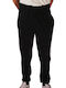 Target M21-74092 Men's Fleece Sweatpants with Rubber Black