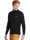 Williams River Full Zip Ανδρική Ζακέτα Πλεκτή Μαύρη