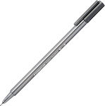 Staedtler Fineliner 334 Triplus Design Marker 0.3mm Gray