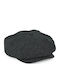 Beechfield Melton Herren-Schiebermütze Charcoal Marl