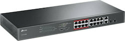 TP-LINK TL-SG1218MP Unmanaged L3 PoE+ Switch with 18 Gigabit (1Gbps) Ethernet Ports and 2 SFP Ports