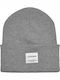Beanie Männer Beanie mit Rippstrick in Gray Farbe