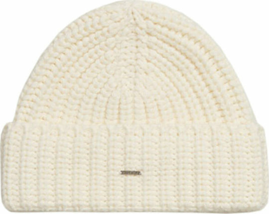 Super Chunky Beanie Frauen Beanie Gestrickt in Weiß Farbe