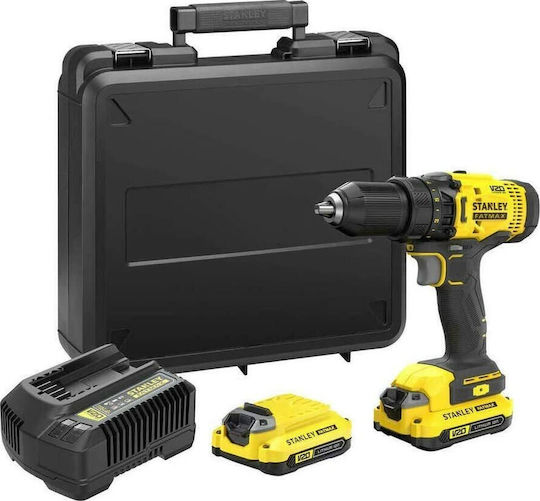 Stanley V20 Schlagbohrschrauber Batterie Brushless 18V 2x1,5Ah