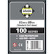 Kaissa Card Sleeves Standard Size 100τμχ Clear