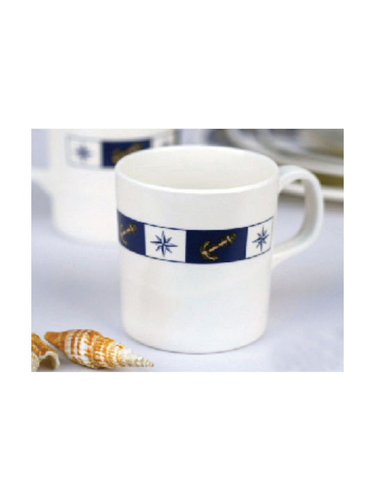 Eval Ceramic Cup White