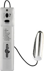 Seven Creations Vector Vibratory Egg Silver
