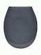 Toilet Seat Plastic 45.6x37.2cm Gray