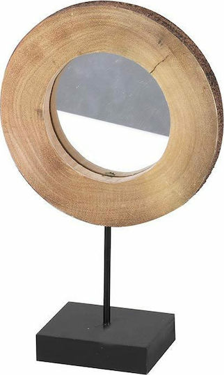 Natural Living Schminkspiegel Tischgerät 19x31cm Beiges