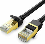 Ugreen NW106 S/FTP Cat.7 Καλώδιο Δικτύου Ethernet 15m Μαύρο