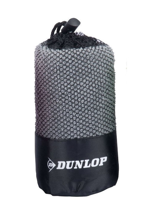 Dunlop Sport Gym Towel With Gray Microfiber 80x...