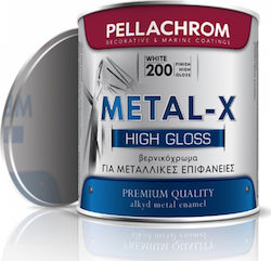 Pellachrom Metal-X Black 350ml 0.35lt Black