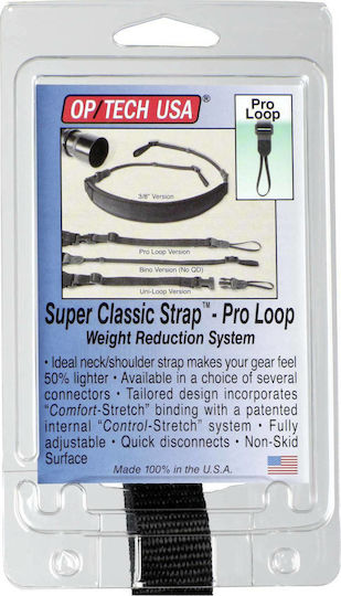 Op Tech Camera Strap System Super Classic Pro Loop Black