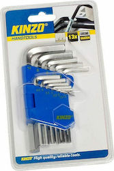 Kinzo Set 13 Allen Wrenches L