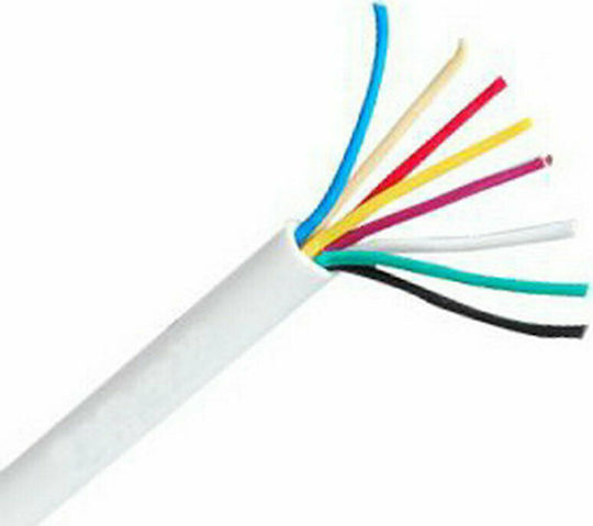 Anga ST-A6204 Alarmkabel 6x0,22mm und 2x0,5mm CCA/PVC 100m